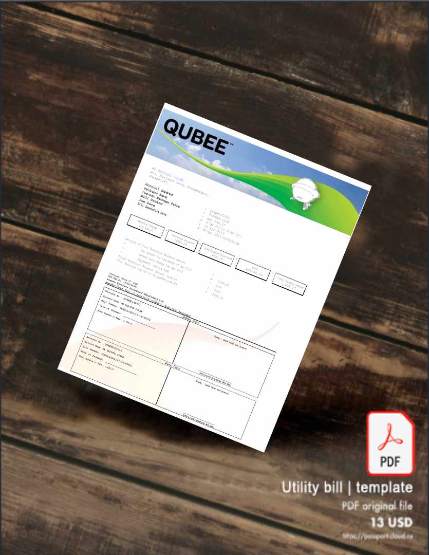 Utility bill | Albanian Power | Albania